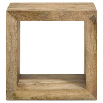Benton Rectangular Solid Wood End Table