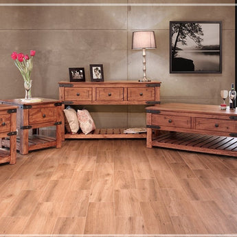 Parota Collection Solid Wood Sofa Table