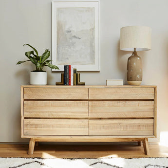 Gia Collection Six Drawer Dresser