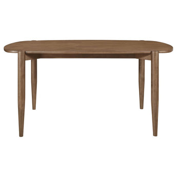 Dortch Mid Modern Dining Table - Walnut Finish