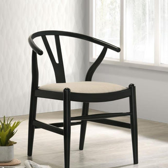 Wishbone Dining Chair - Black