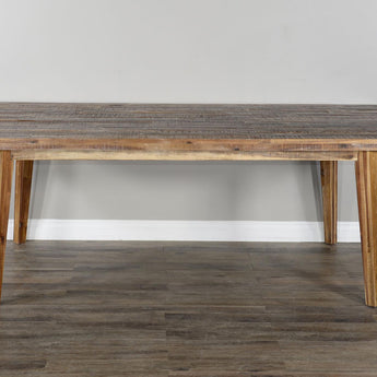 Havana 86" Rectangular Dining Table - Rustic Cognac