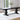 Florence 126" Extension Pedestal Dining Table - Distressed Black