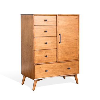 American Modern Chest w/Door - Cinnamon