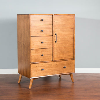 American Modern Chest w/Door - Cinnamon