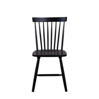 Modern Farmhouse Spindle Chair -Black