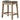 Elmo Saddle Stool - Weathered Smoke/Vintage Grey