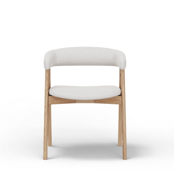 Cove Curved Back Dining Chair - Natural