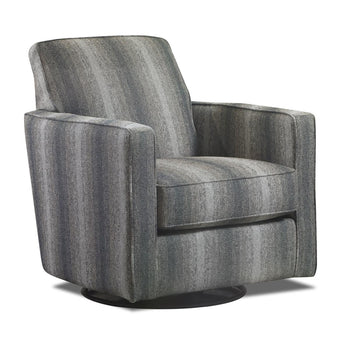 402 Swivel Glider - Poem Charcoal