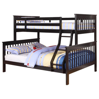 Chapman Twin Over Full Bunk Bed - Black