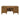 Portico Collection Double Pedestal Desk - Medium Oak Finish