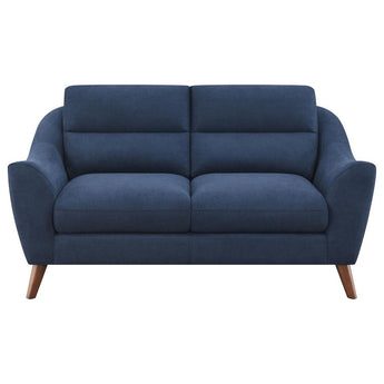 Gano Collection Loveseat - Navy Blue