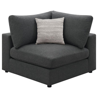 Serene 5 Pc Modular Sectional - Charcoal