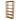 Tiburon Open Bookcase - Amber
