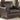 Joshua Faux Leather Chair - Coffee Brown