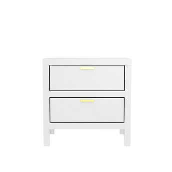 Carmel Collection Nightstand - White
