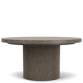 Sariel 60" Round Dining Table - Designer Espresso