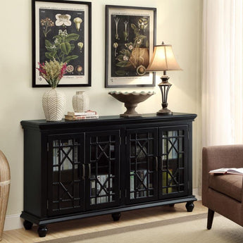 Kovu Accent Cabinet - Black