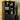 Santiago Glass Door Cabinet - Black