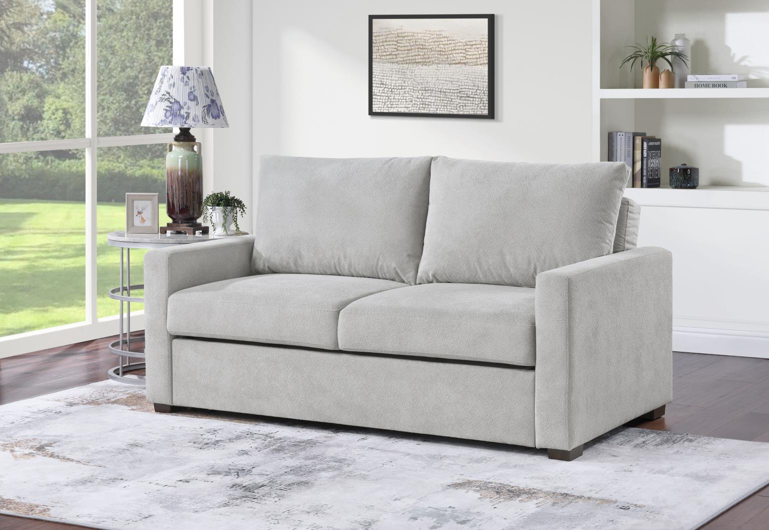 Dena Sleeper Sofa - Light Grey
