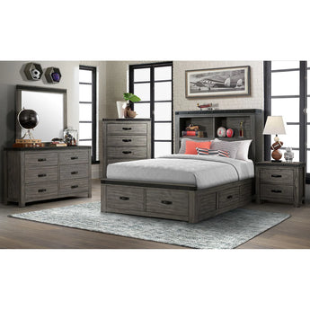 Wade Nightstand - Grey