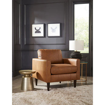 Trafton Leather Club Chair