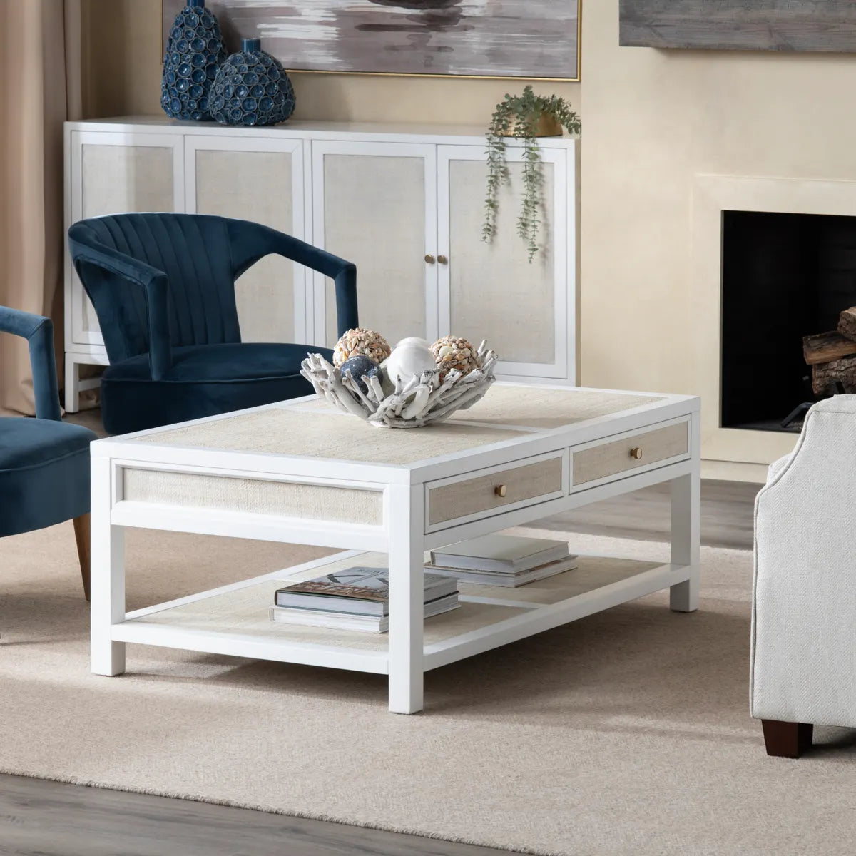 Sandy Shores Coffee Table - White