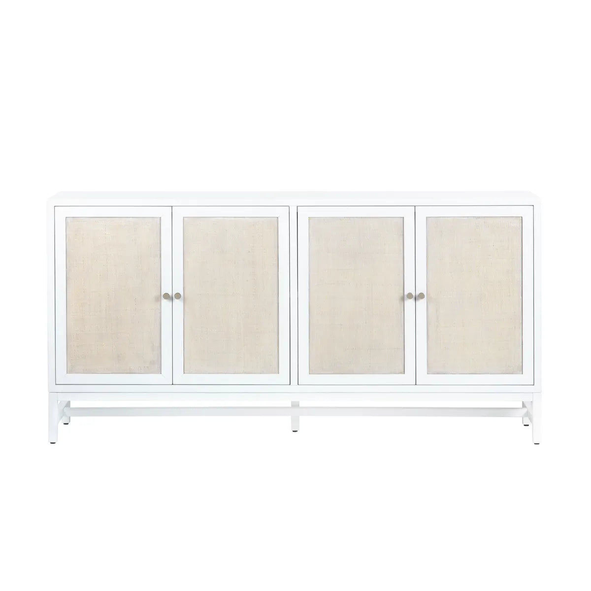 Sandy Shores Four Door 72" Sideboard - White