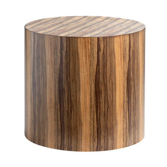 Limba Round End Table