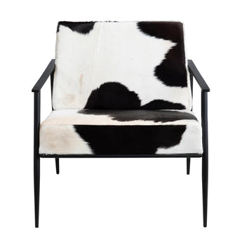 Ranchero Accent Chair (Faux Cowhide)