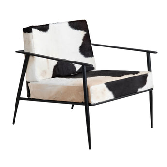 Ranchero Accent Chair (Faux Cowhide)