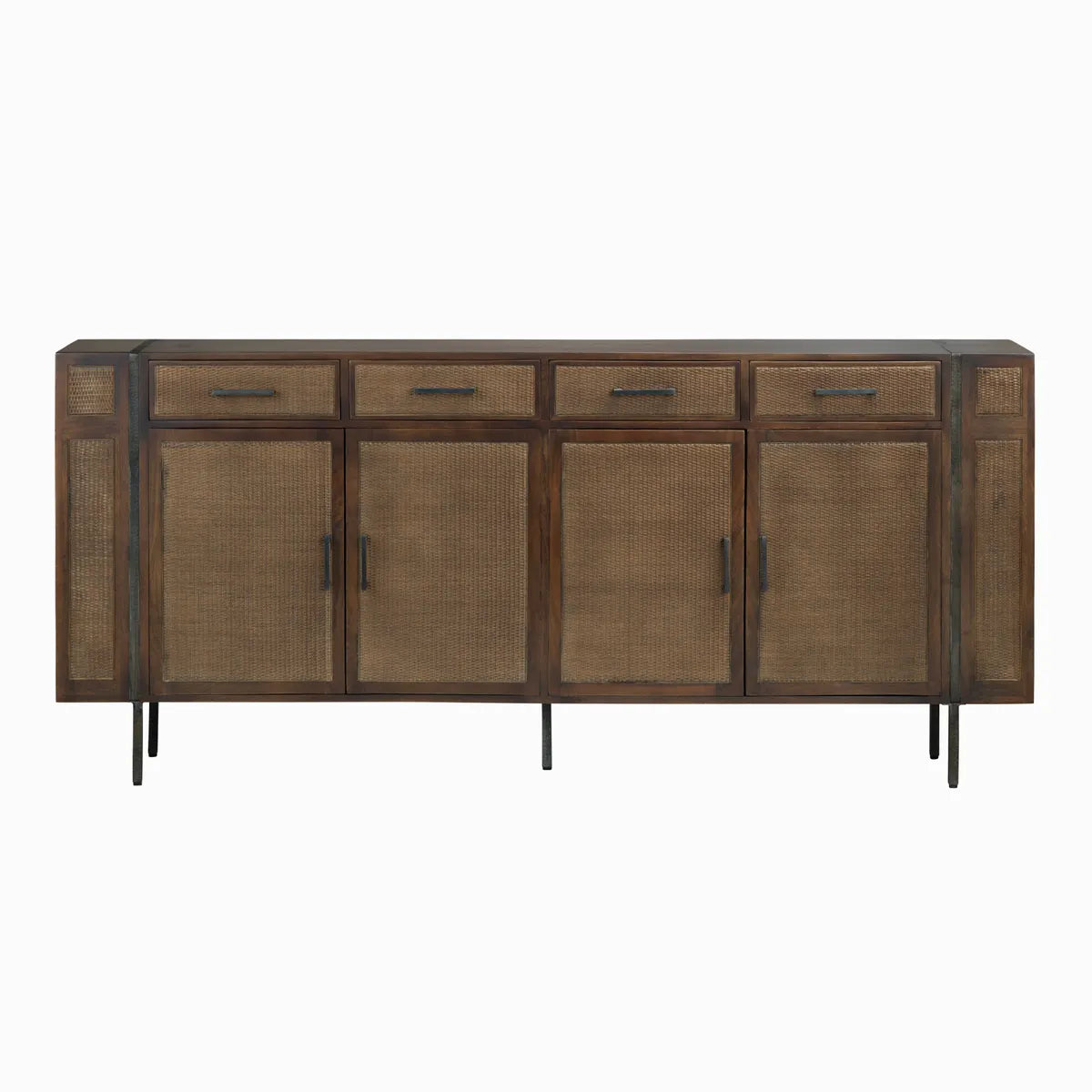Kingston Four Door 80" Sideboard - Brown