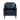 Rothwell Faux Leather Accent Chair - Navy Blue