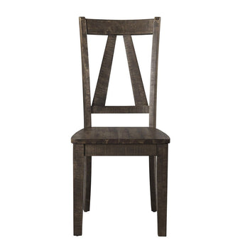 Finn Slat Back Dining Chair - Smokey Walnut