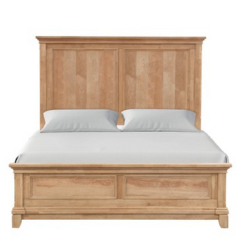 McHenry Farmhouse Panel Bed - Natural