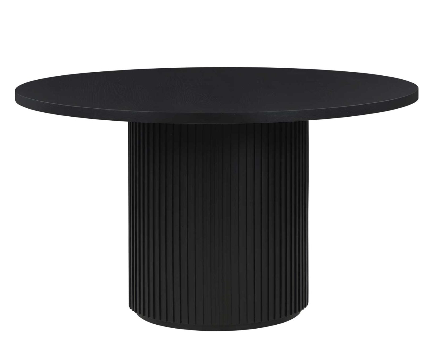 Colvin 52" Round Pedestal Dining Table - Black