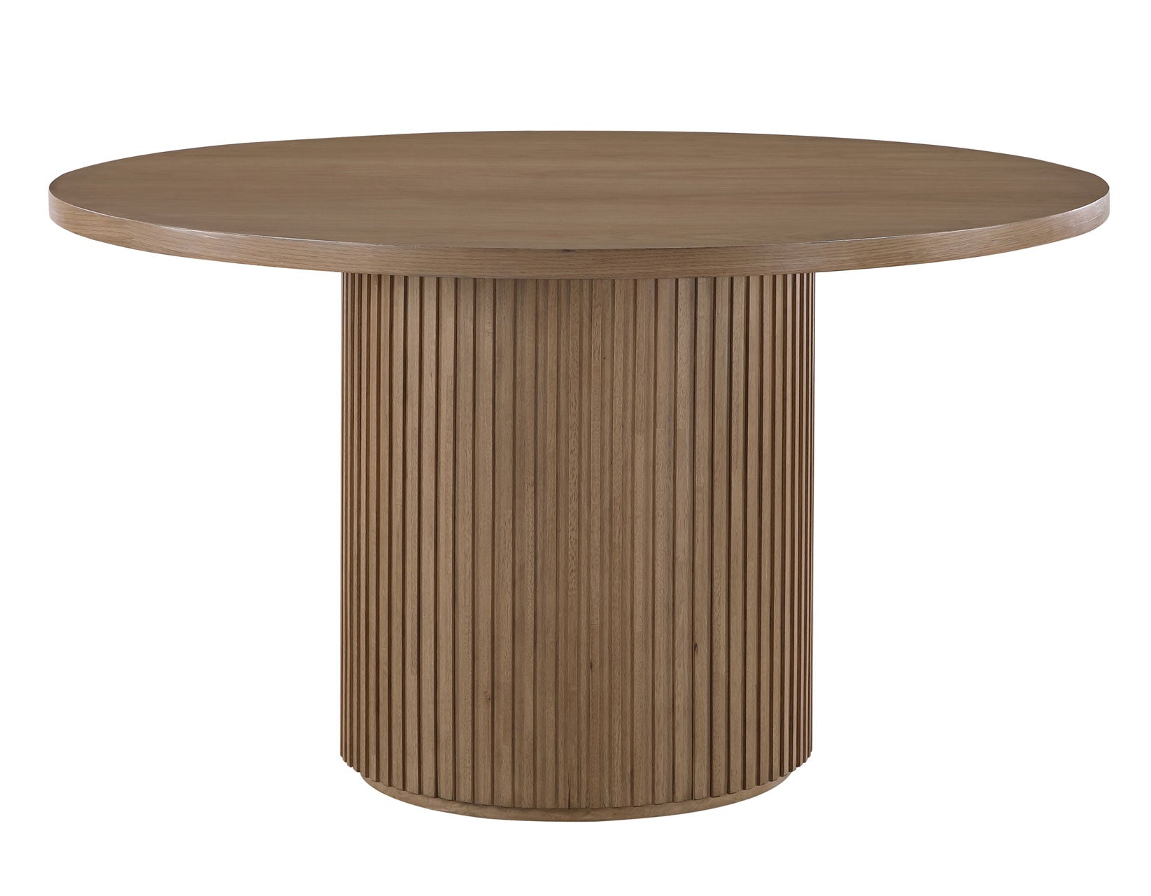 Colvin 52" Round Dining Table - Toffee