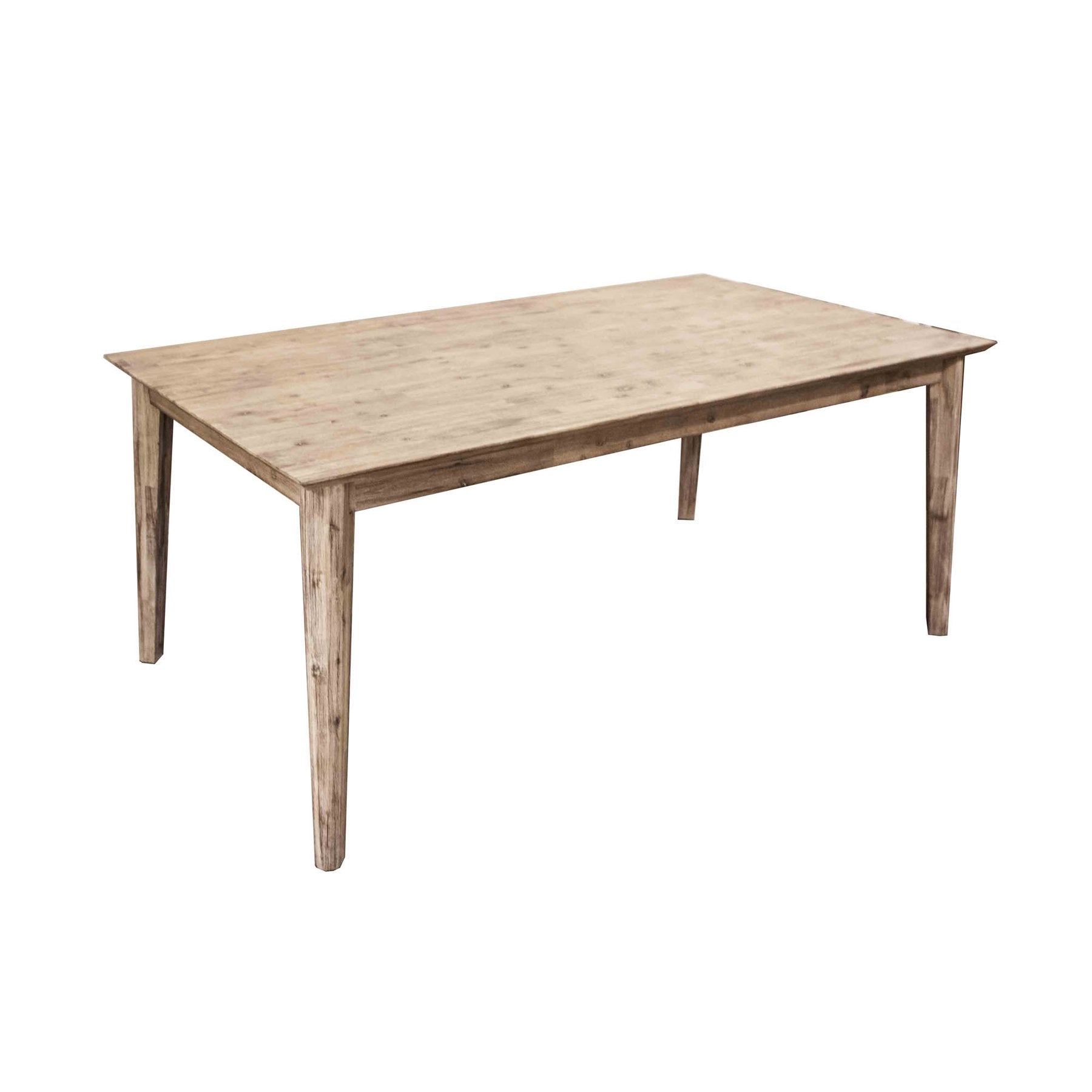 Toronto Collection Solid Wood Dining Table - Natural