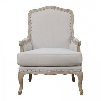 Artesia French Country Accent Chair - Taupe