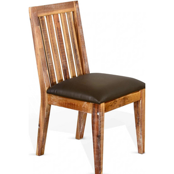 Havana Slat Back Chair - Rustic Cognac