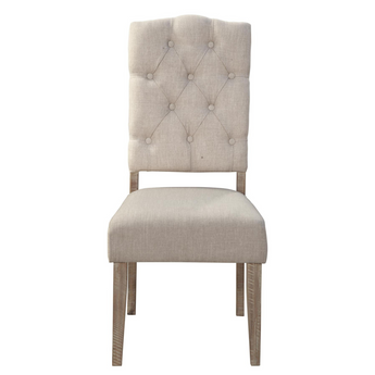 Newberry Upholstered Side Chair -Weathered Natural