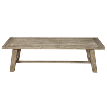 Newberry Dining Bench - Weathered Natural