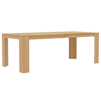 Carter Rectangular Extension 108" Dining Table - Natural