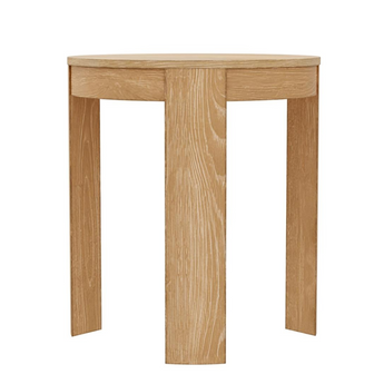 Carter Round End Table - Natural