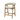 Cove Curved Back Counter Stool - Natural