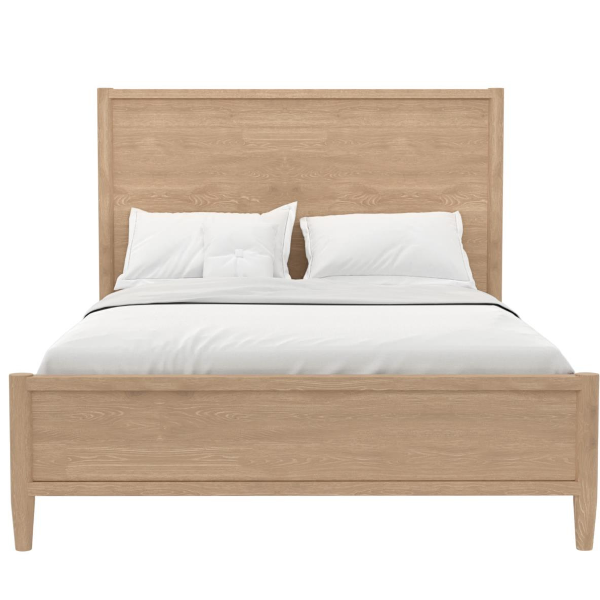 Sinclair Panel Bed - Natural