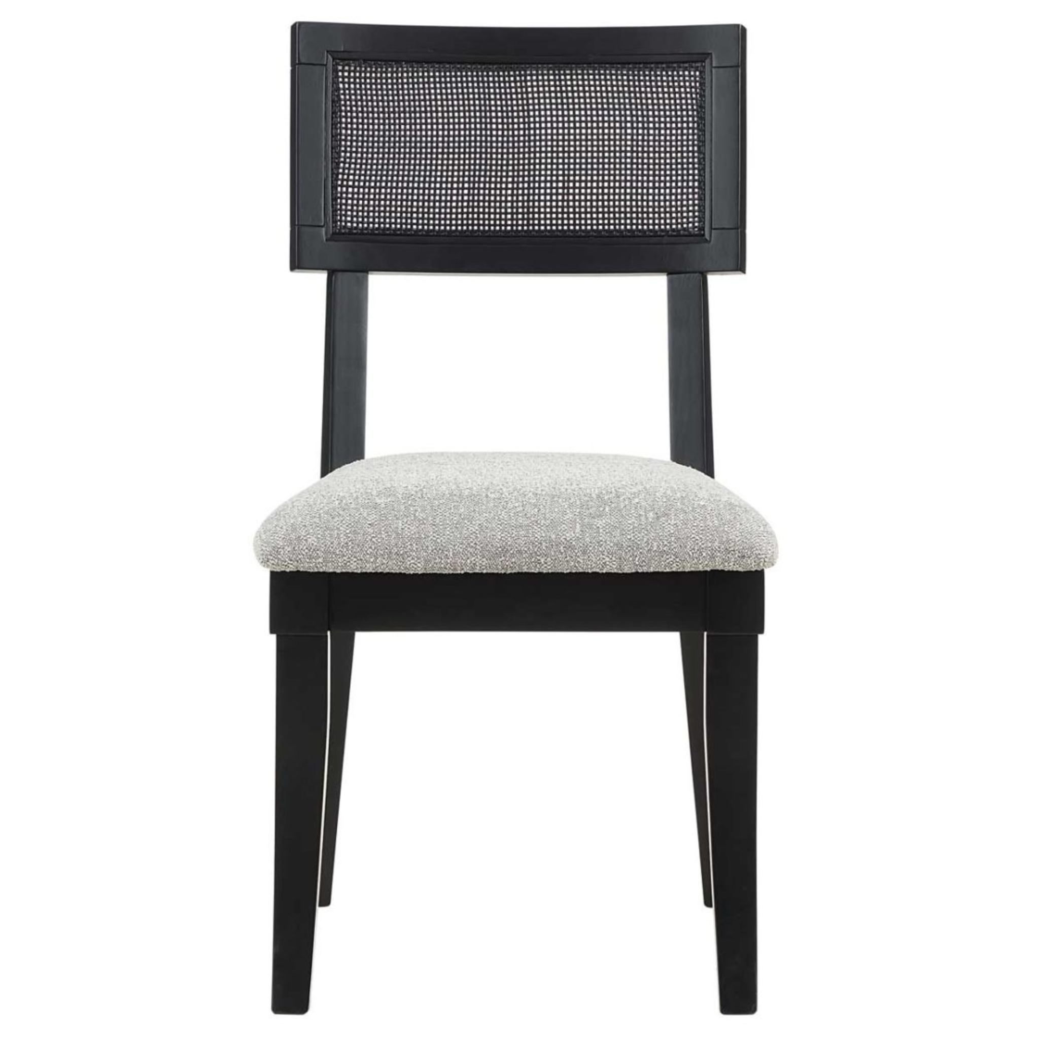 Colvin Cane Dining Chair - Black