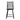 Felix Windsor Back Counter Stool - Black