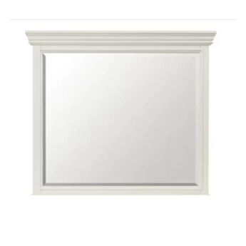 Slater Collection Mirror - Antique White