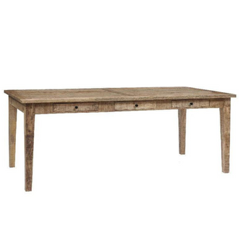 Berkshire Rustic 80” Dining Table -  Natural